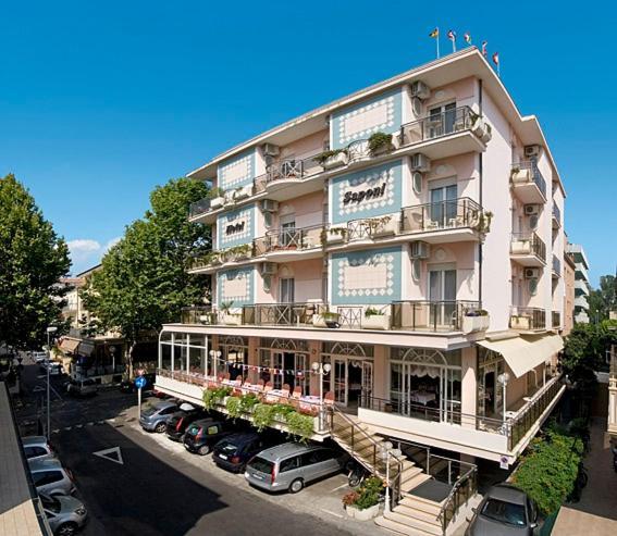 Hotel Saponi Римини Экстерьер фото